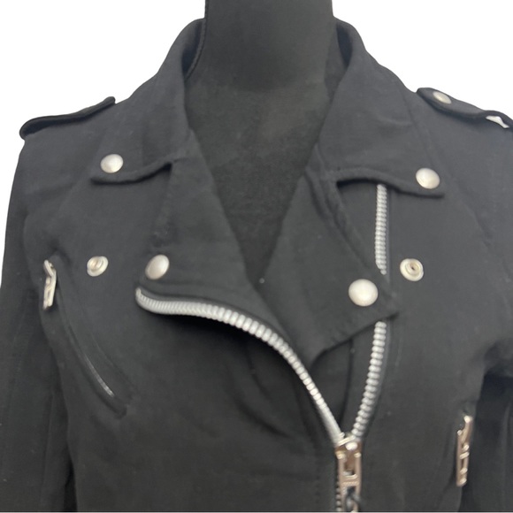 Blank NYC Moto Jacket Black NEW - Picture 3 of 9